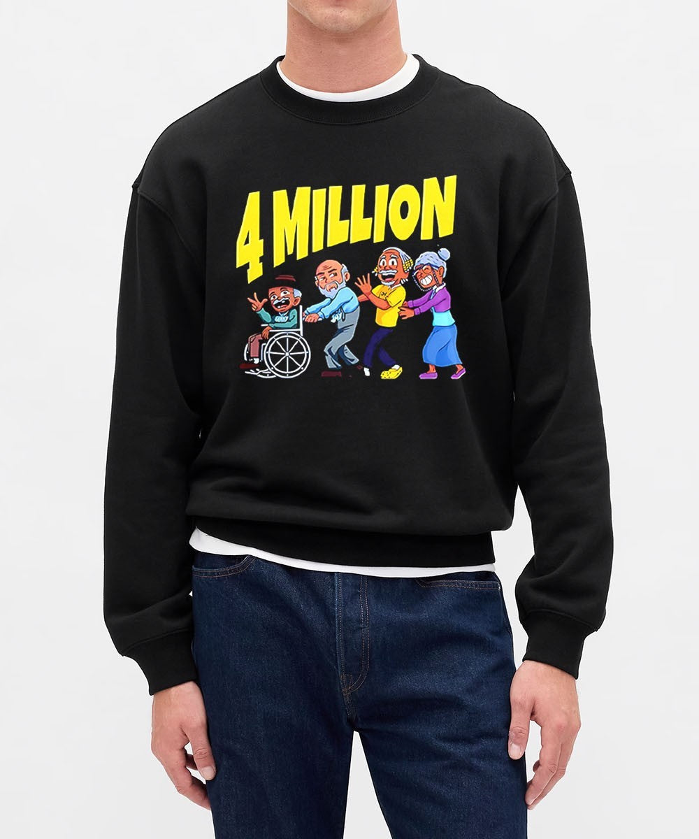 4 Million Subscribers shirt