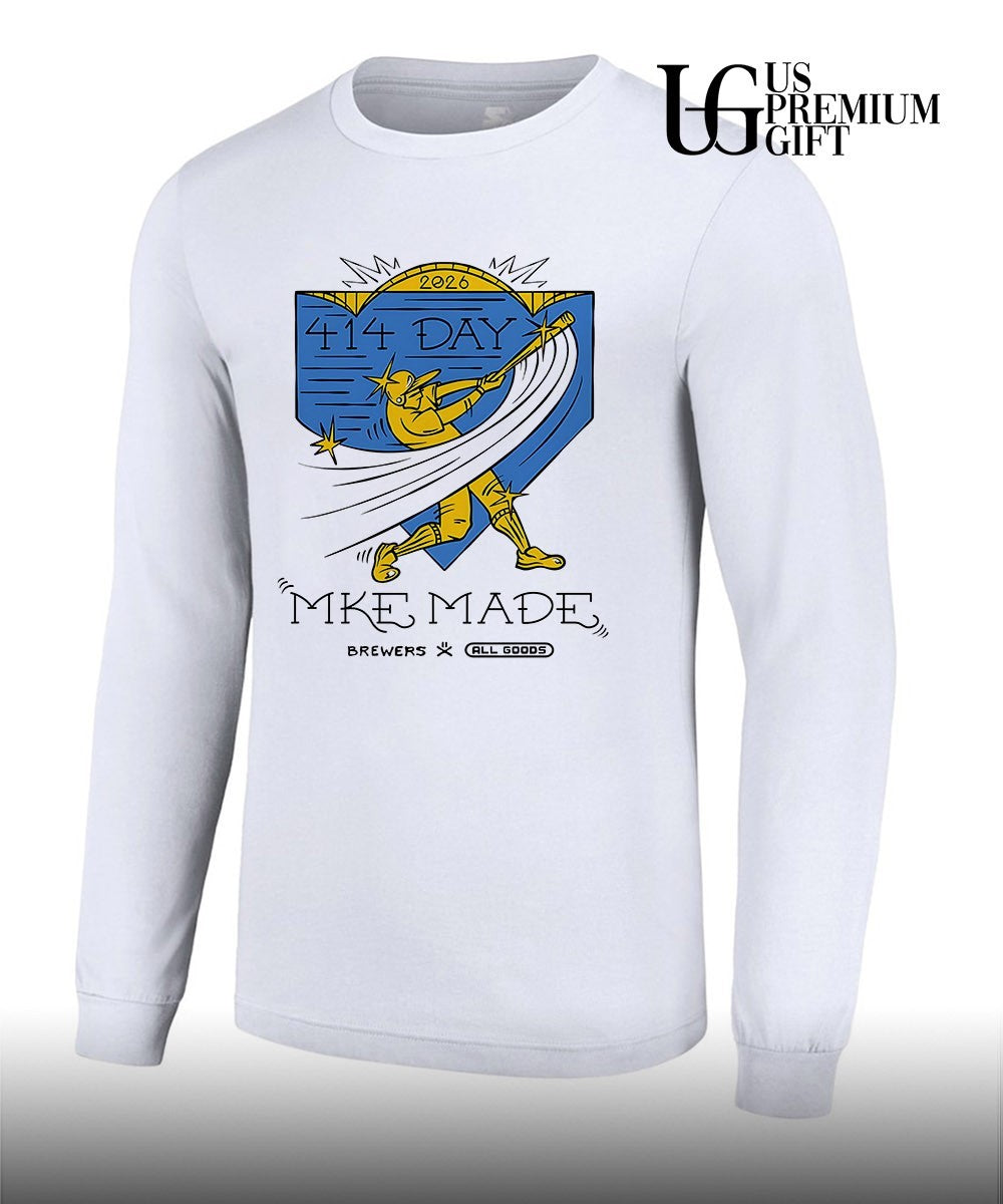 414 Day Mke Made Brewers 2026 Artist shirt