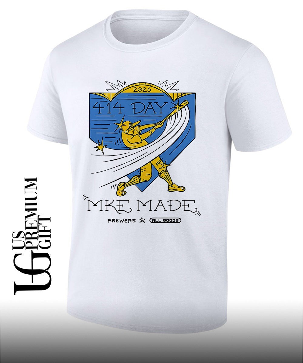 414 Day Mke Made Brewers 2026 Artist shirt