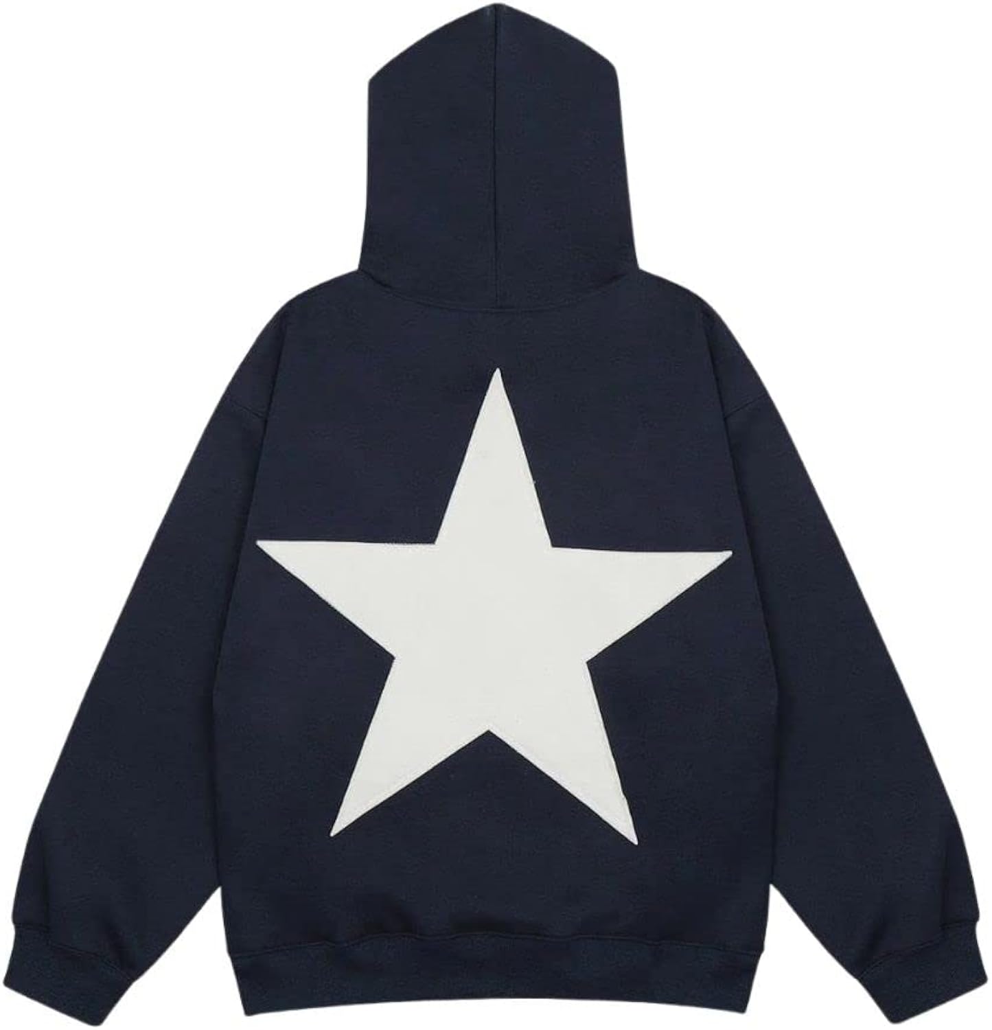 Star Hoodies Y2k Oversized Graphic Hoodies Aesthetic 90s Crewneck Sweatshirt Long Sleeve Pullover Tops