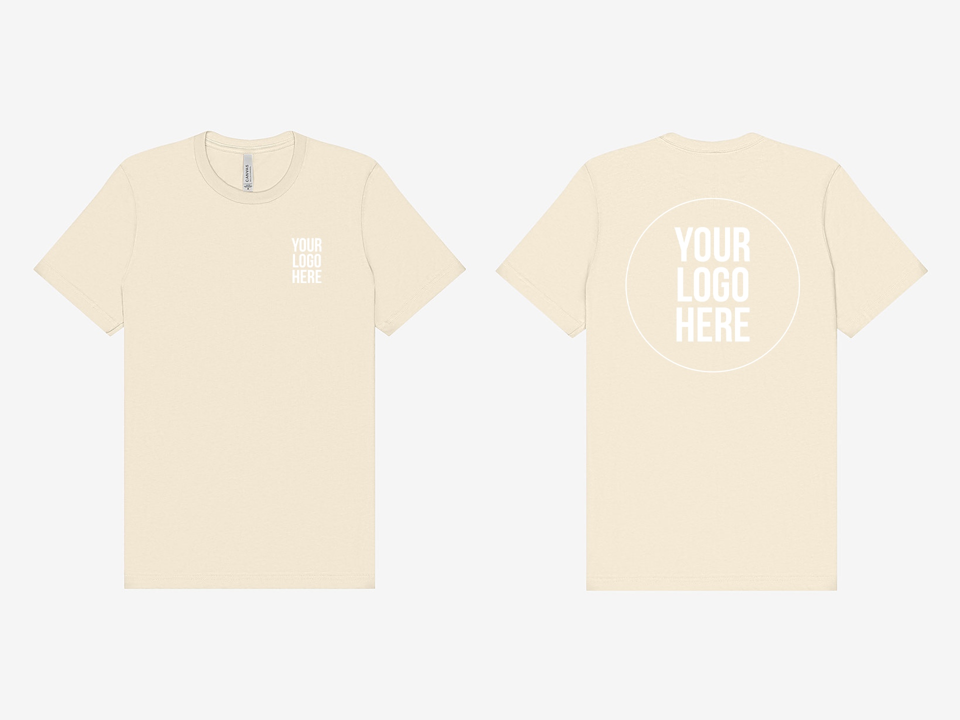 Custom Logo Bella+Canvas 3001 Unisex / Men's Tee | 86 Colors