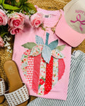 Patchwork Strawberry Tee