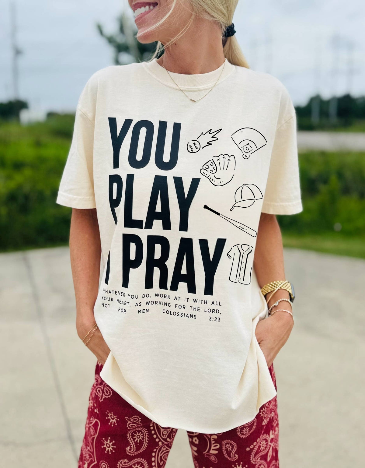 Baseball Mom T-Shirt | Gameday | Team Spirit Tee | Icons