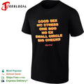 4Hunnid Good Sex No Stress One Boo No Ex Small Circle Big Checks shirt