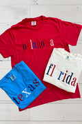 Custom Embroidered Patriotic Tee