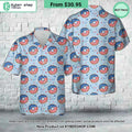4th Of July Blue And Red Donuts Hawaiian Shirt