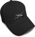 Custom Baseball Caps for Men & Women Embroidered C-130 Aircraft Embroidery Ladies & Men Baseball Hats