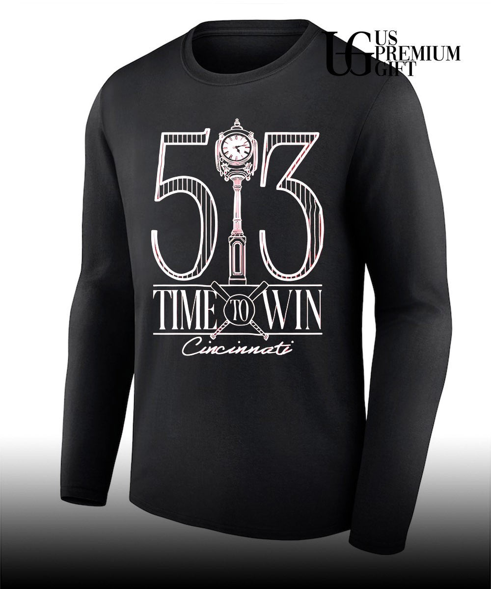 513 Time To Win Cincinnati Baseball shirt