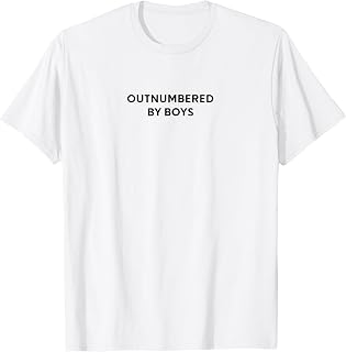 Outnumbered by Boys T-Shirt