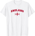 England Flag St George Cross Heritage Design T-Shirt