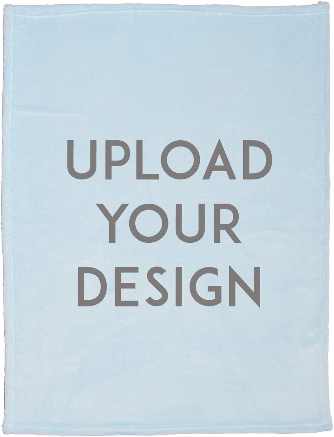 Personalized Custom Throw Blanket - 30x40 Inch Fleece Minky Customized Photo Design Text Logo Name Picture Gift for Family Friends Kids Baby Dogs Pets (BKM3040, 30"x40")