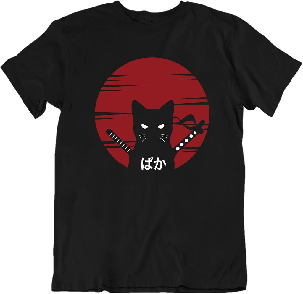 Men Women Funny Graphic Tee Japanese Anime T Shirt