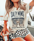 Salty Moms Beach Club - Cream Tee