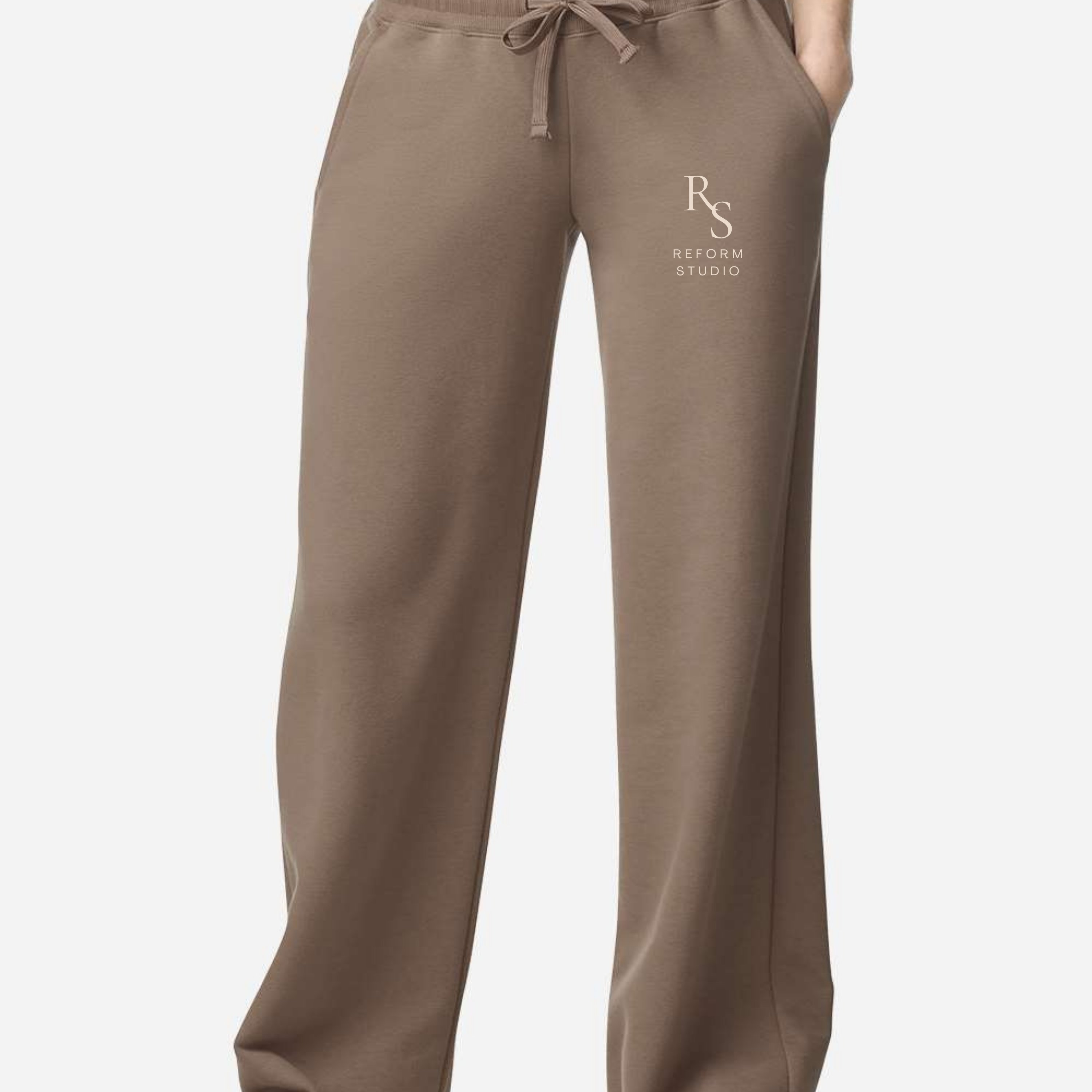 Custom Women's French Terry Wide Leg Pants - FTP00