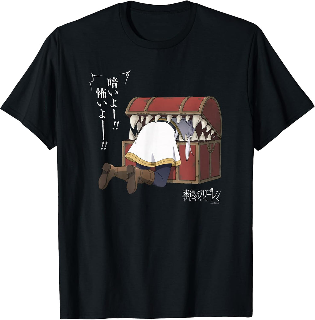 Frieren Eaten by a Mimic Anime T-Shirt