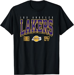 NBA Official Los Angeles Lakers Battle Tested T-Shirt