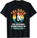 Vintage 70s Rock Music Guitar Festival Vinyl Collector T-Shirt