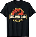 Jurassic Dad Pain Finds A Way Funny Back Pain Skeleton T-Shirt