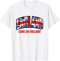 Soccer Fan 2026 England Come On England T-Shirt