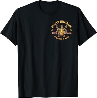 Golden Shellback | Equator & 180th Meridian IDL Crossing T-Shirt