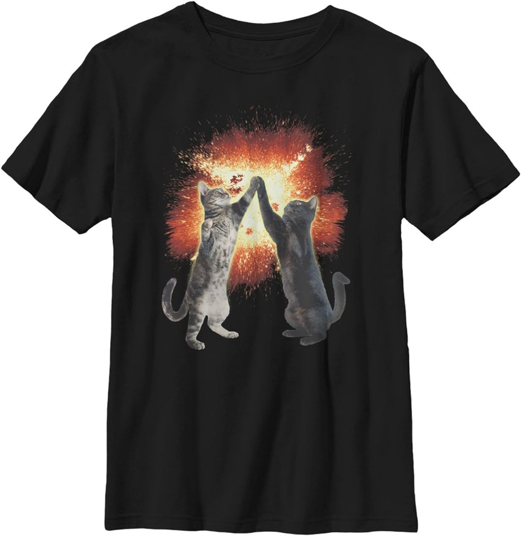 Boys' Cat Five Graphic T-Shirt