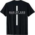 Man of God Husband Dad Protector T-Shirt