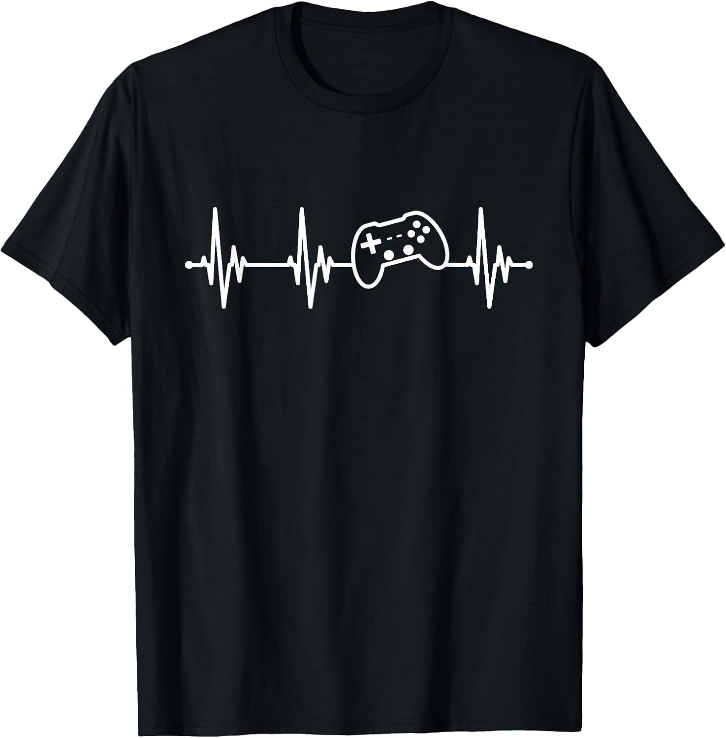 Heartbeat Gaming Controller Gamepad Gamer T-Shirt