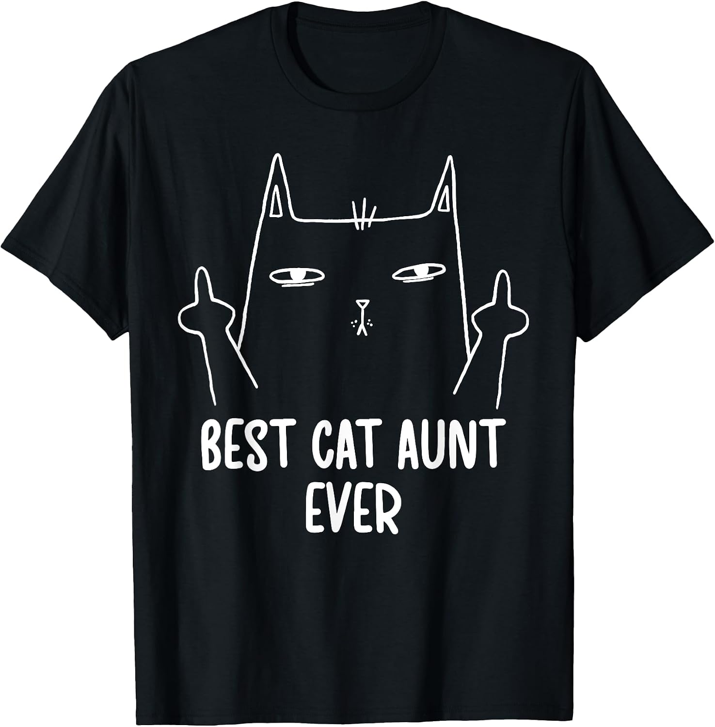 Best Cat Aunt Ever Cat Lover Aunt Cat Auntie T-Shirt
