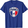 France Shirt with French Flag Outfit for Men Women Kids T-Shirt
