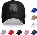 Adjustable Custom Hats Bulk for Men Women, Design Your Own Personalized Trucker & Baseball Cap with Logo