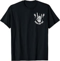 2 Sides Doing Dad Shit Funny Fatherhood Fathers Day Skeleton T-Shirt