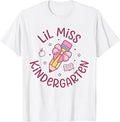 Back to School First Day of School Miss Kindergarten Girls T-Shirt