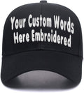 Custom Baseball Hat, Embroidered. Unisex Personalize Gifts Curved Bill Dad Cap