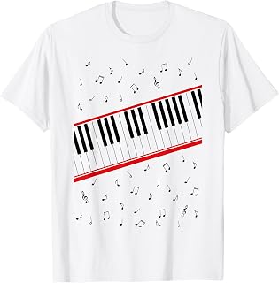 MJ Piano Shirt for Men Women T-Shirt
