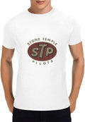 Band Logo Vintage Style 100% Cotton Men's T-Shirt Classic Rock Music Graphic Tee Cotton T-Shirt