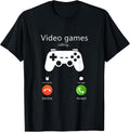 Video Games are Calling Funny Gaming Retro Gamer Gifts T-Shirt