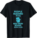 Sponsored Ad - Book Clan Book Lover novelty People Need More Books T-Shirt
