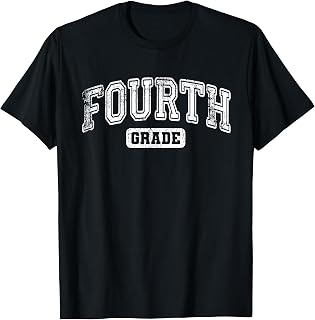 Fourth Grade Teacher First Day of 4th Grade Back to School T-Shirt