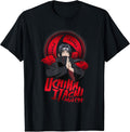 Uchiha Itachi Sharingan Symbol with Clouds Anime T-Shirt