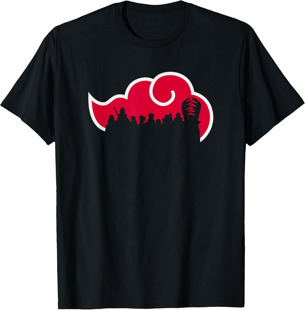 Shippuden Akatsuki Silhouette Anime T-Shirt