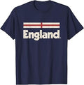 Retro England Flag English Blue T-Shirt