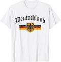 Deutschland Germany Flag Men Women Kids T-Shirt