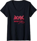 Women's ACDC - Highway to Hell V-Neck T-Shirt