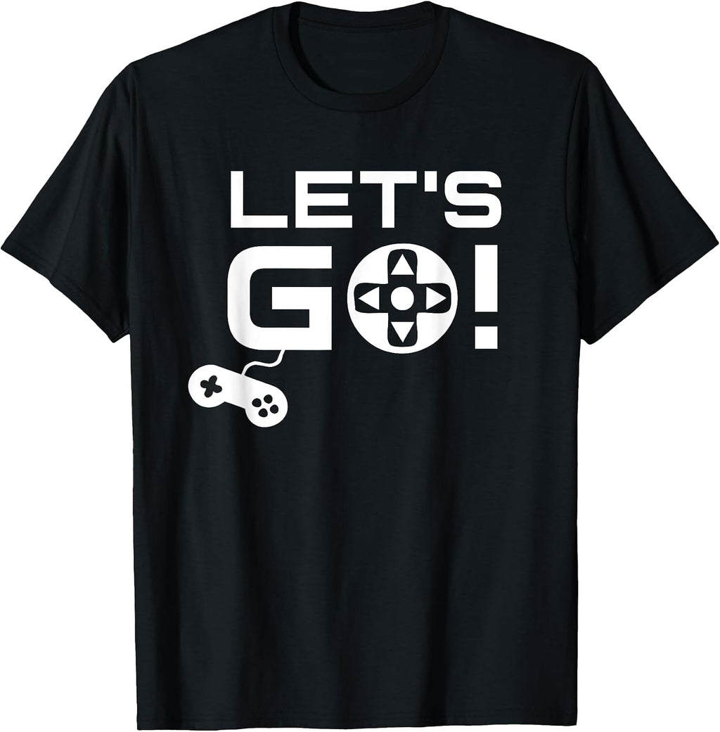 Gaming Controller Let's Go Gamer T-Shirt