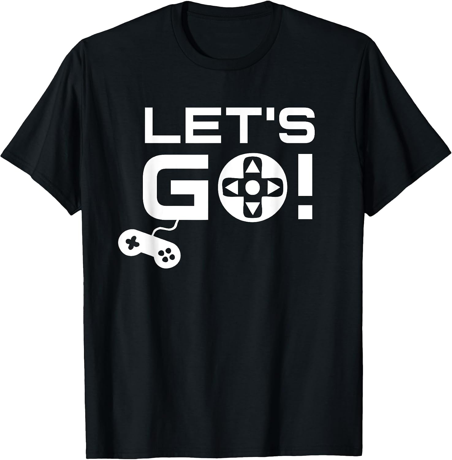 Gaming Controller Let's Go Gamer T-Shirt