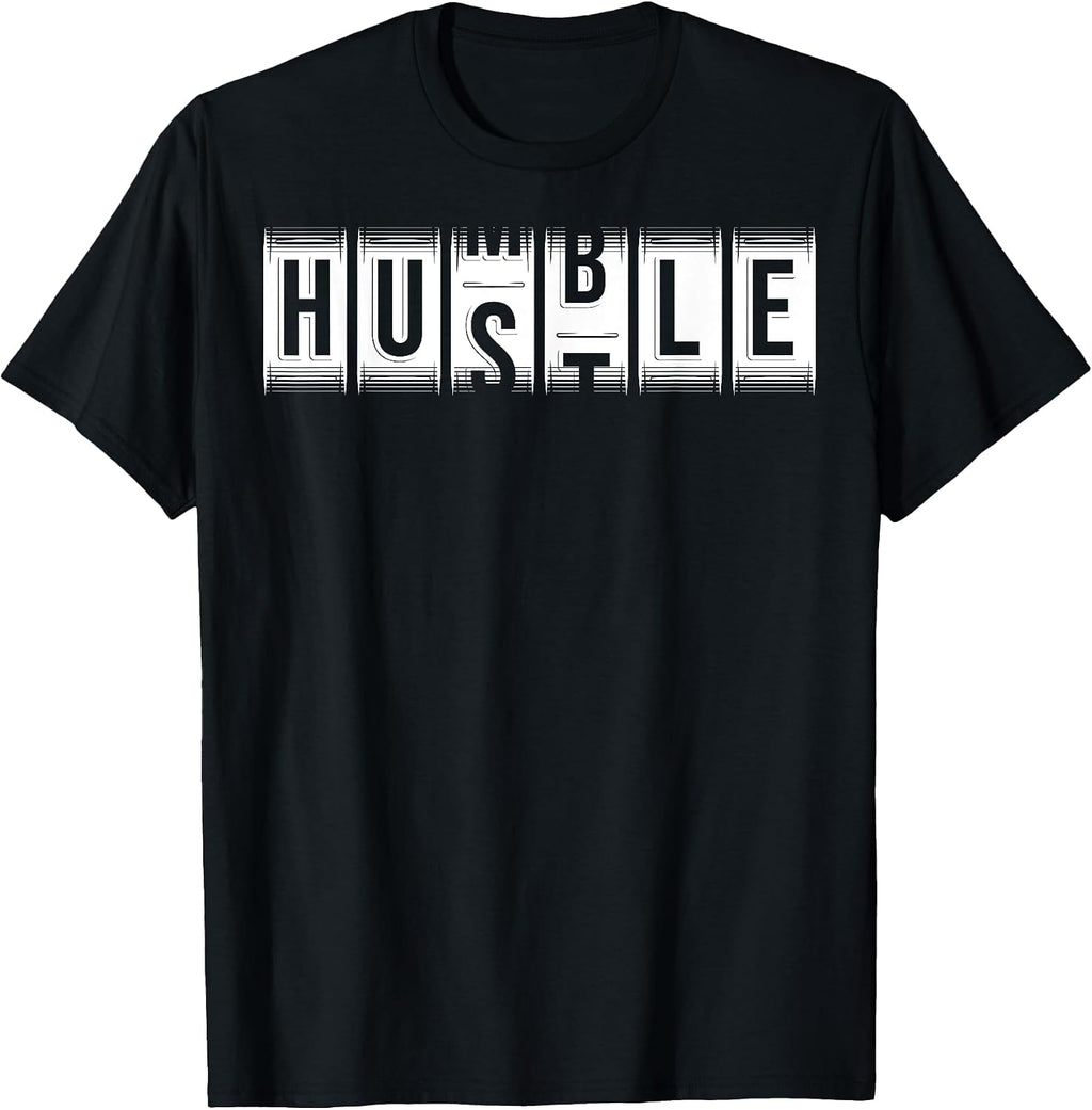 Funny Hustle Gift for Men and Women Cool Humble Odometer T-Shirt