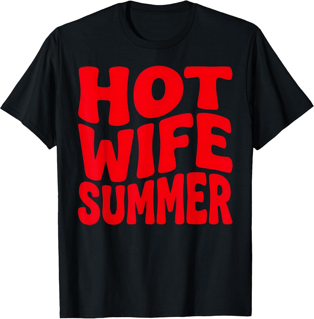 Hot-Wife Summer Shirt Vintage Y2K Aesthetic