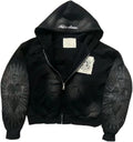 Y2k Grunge Zip Up Hoodie Women Men Oversized Emo Goth 2000s Graphic Hoodie Streetwear Jacket Fall Baggy Sweatshirts