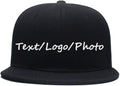 Men Women Hip Hop Plain Snapback Hats Personalized Flat Brim Outdoors Sun Visors Add Picture/Text/Logo Custom Baseball Caps