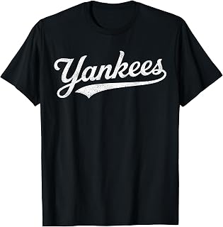 Yankee Vintage Retro Style Tee, Classic 70s & 80s T-Shirt